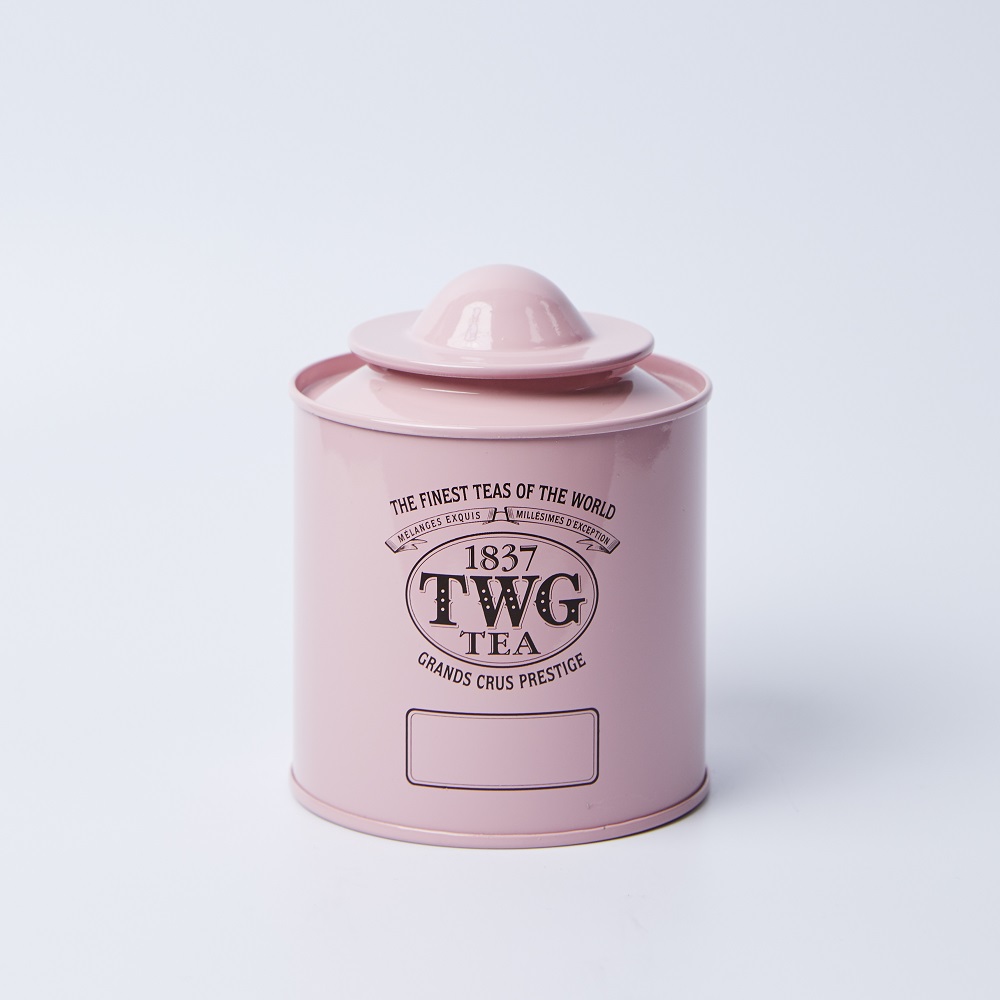 Saturn Tea Tin in Pink (100g) A86110P1837