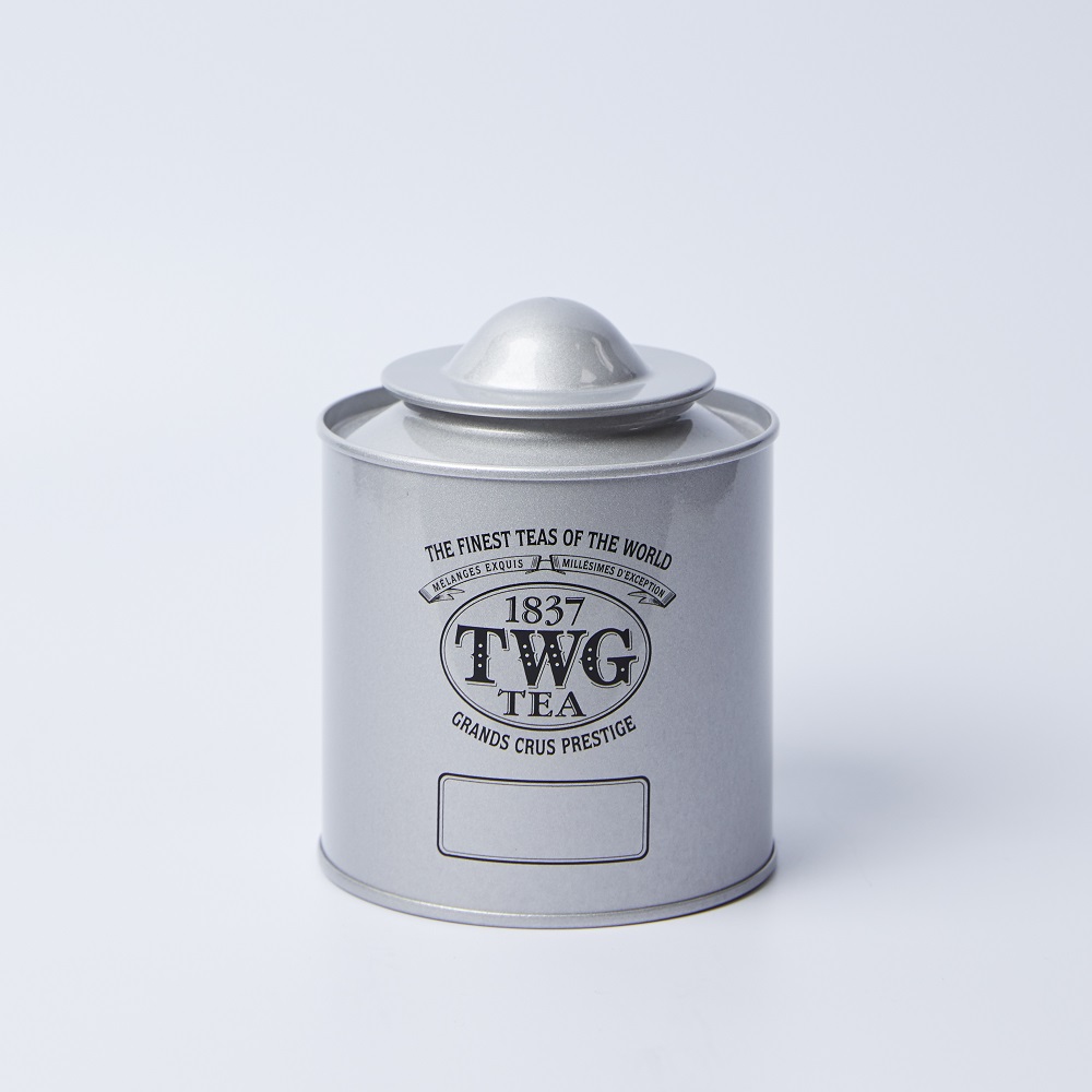 Saturn Tea Tin in Silver (100g) A86110S1837